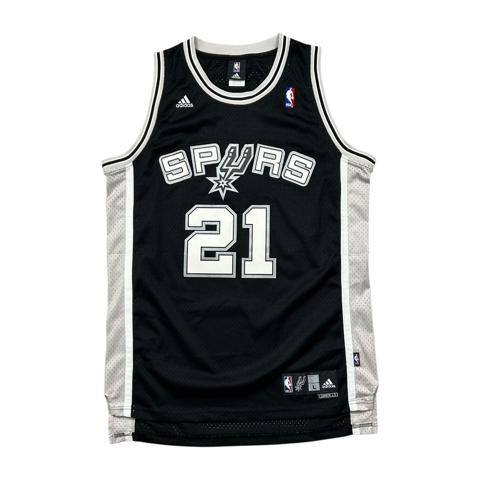 NBA SAN ANTONIO SPURS TIM DUNCAN #16 ADIDAS SWINGMAN JERSEY Size US L / EU 52-54 / 3 - 1 Thumbnail