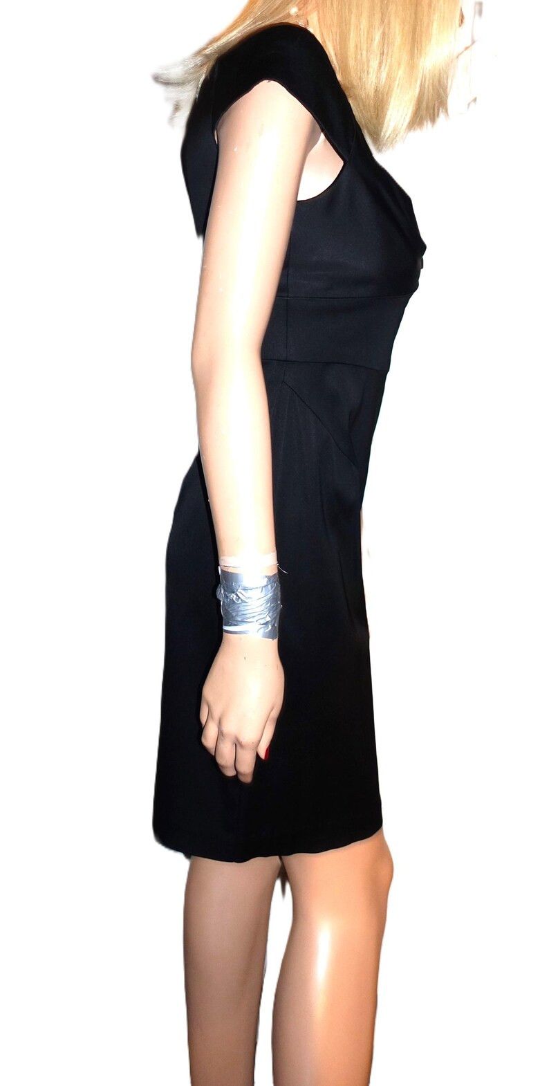 Other Donna Ricco Black Off Shoulder Dress 4 Size S / US 4 / IT 40 - 6 Thumbnail