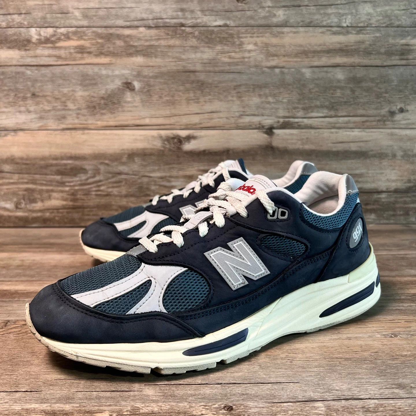 New Balance New Balance 991 V2 Vintage Navy 42.5 97 New Size US 9.5 / EU 42-43 - 1 Thumbnail
