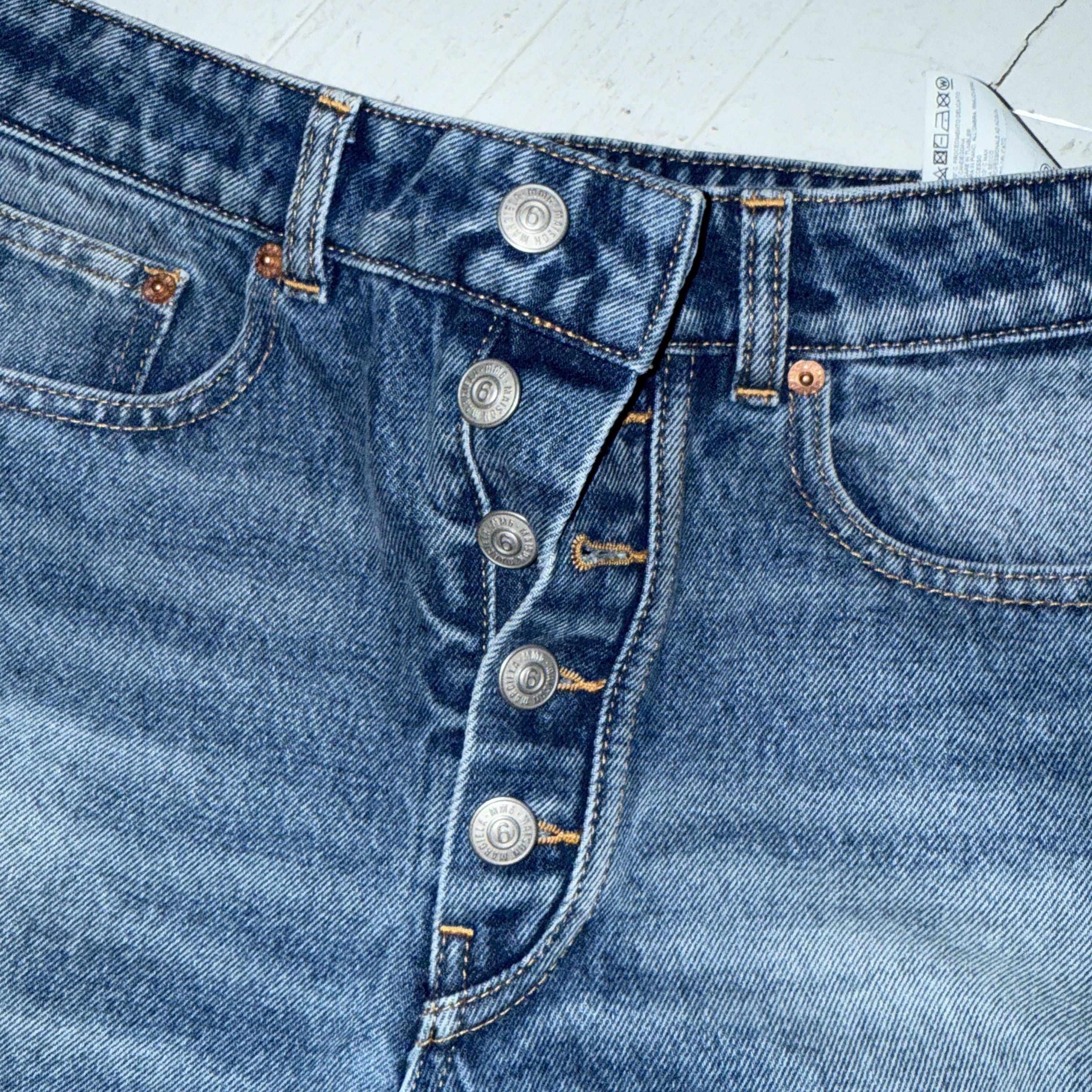 Maison Margiela MM6 Maison Martin Margiela Denim Jean Shorts Size 30" / US 8 / IT 44 - 3 Thumbnail