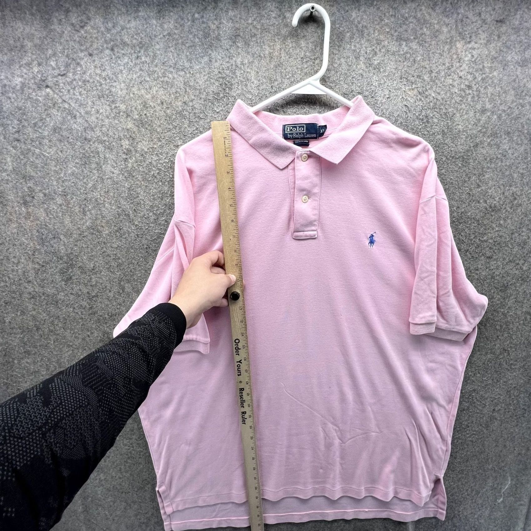 Polo Ralph Lauren Polo Ralph Lauren Polo Shirt Mens XL Pink Solid Pony Logo Short Sleeve Casual Size US XL / EU 56 / 4 - 5 Thumbnail