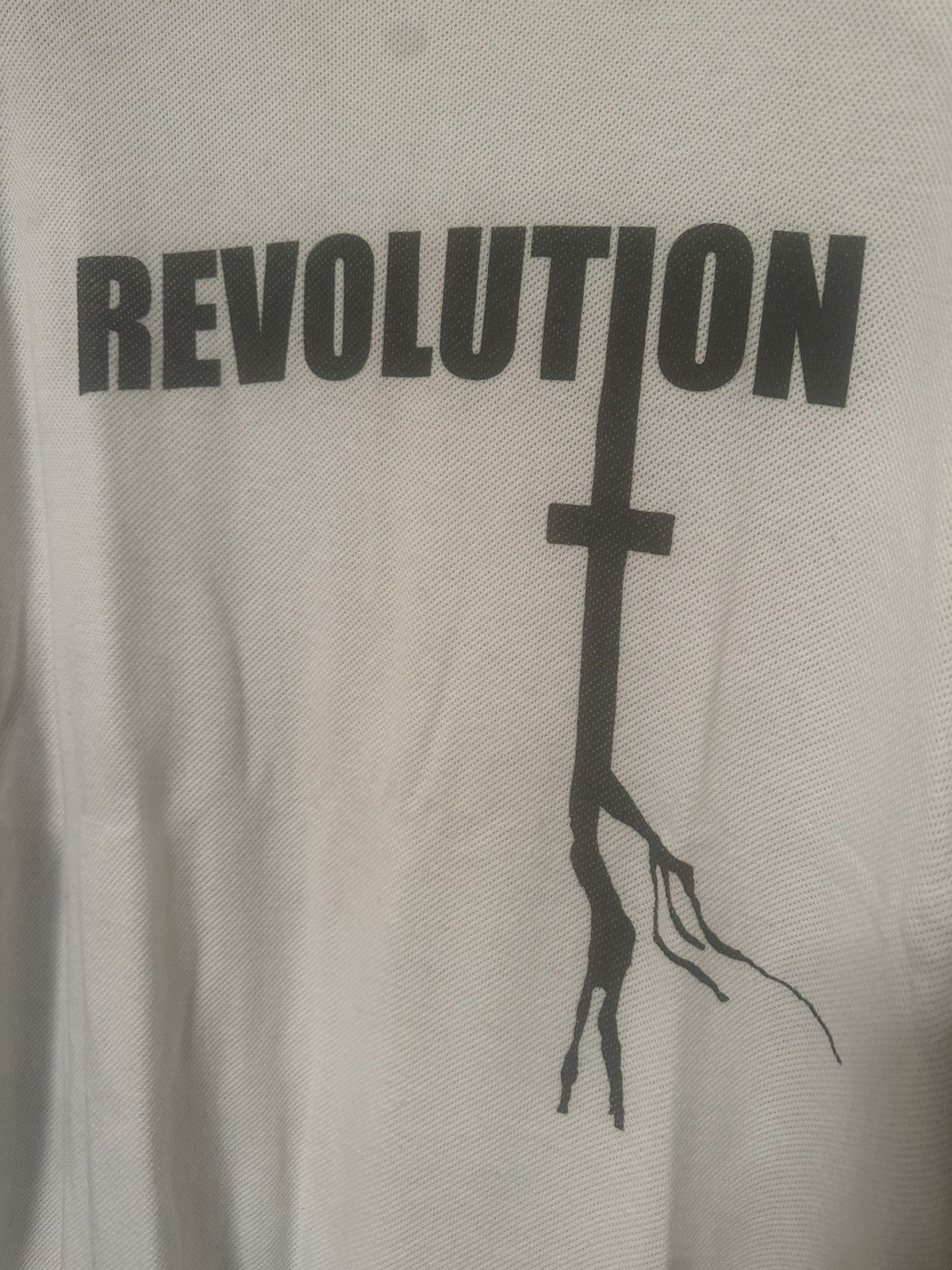 Raf Simons SS02 Limited Edition Revolution Kollaps T-Shirt Size US L / EU 52-54 / 3 - 3 Thumbnail