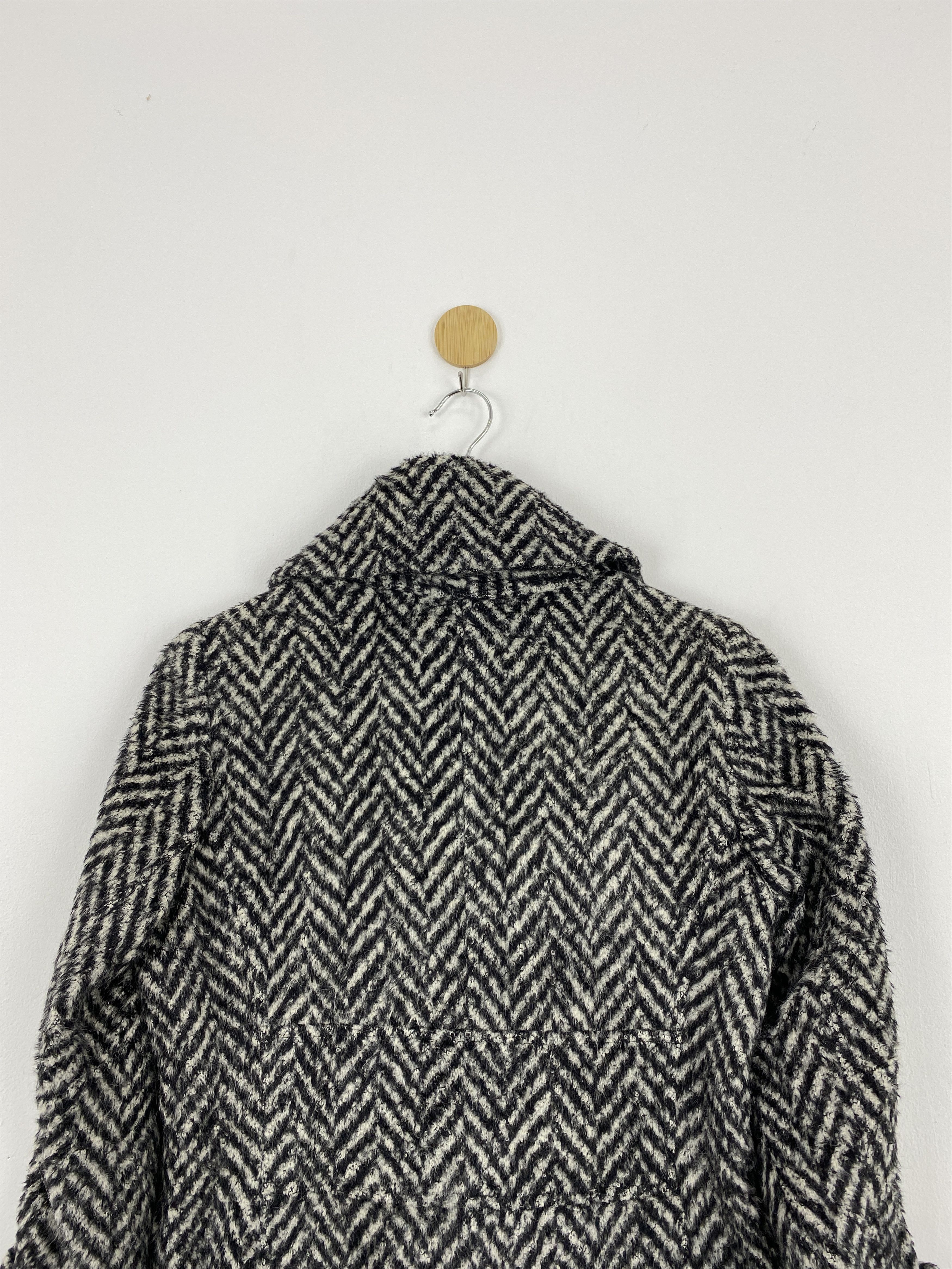 Japanese Brand Vintage Japanese Brand Slow Gun Wool Long Jacket J1732 Size US XS / EU 42 / 0 - 4 Thumbnail