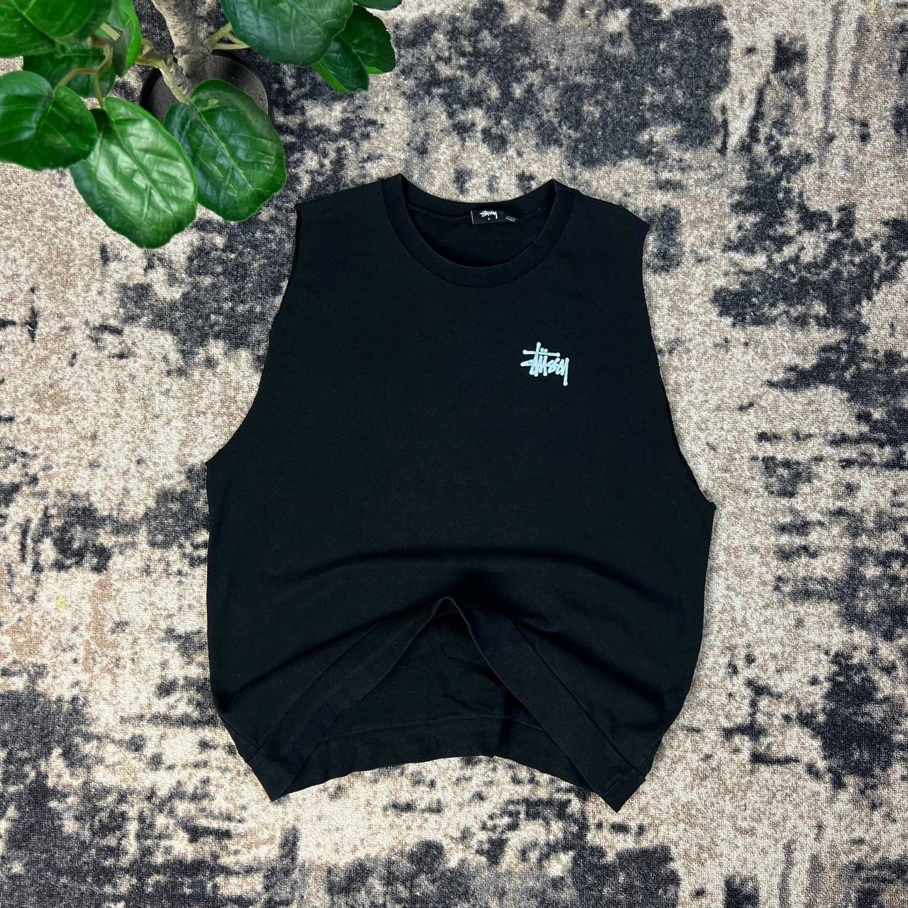 Stussy Stussy Made in USA Mini Logo Vintage Sleeveless T-Shirt Size US L / EU 52-54 / 3 - 1 Thumbnail