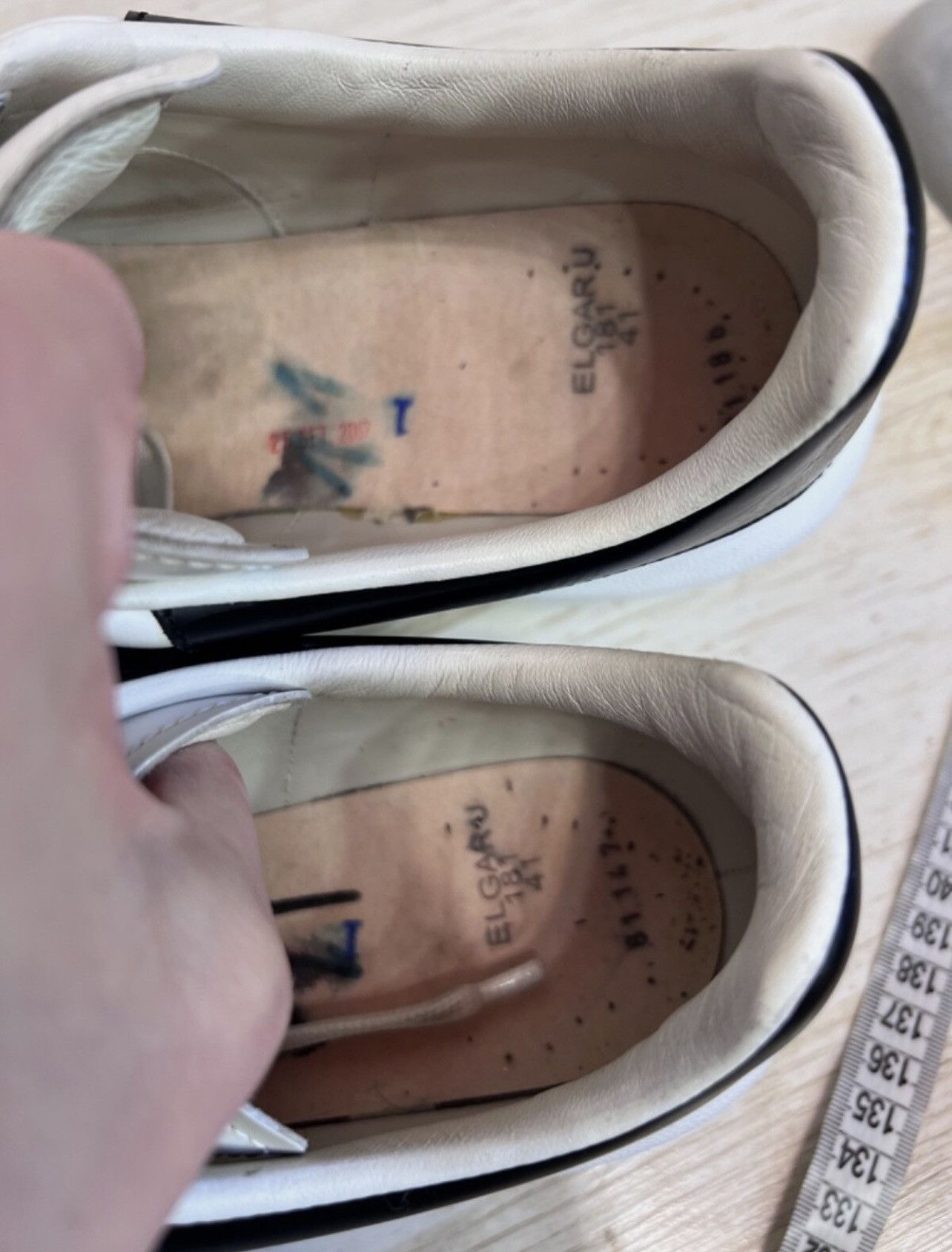 Alexander McQueen Alexander McQueen Leather Sneakers EU 41.5 (27cm) Size US 8.5 / EU 41-42 - 14 Thumbnail