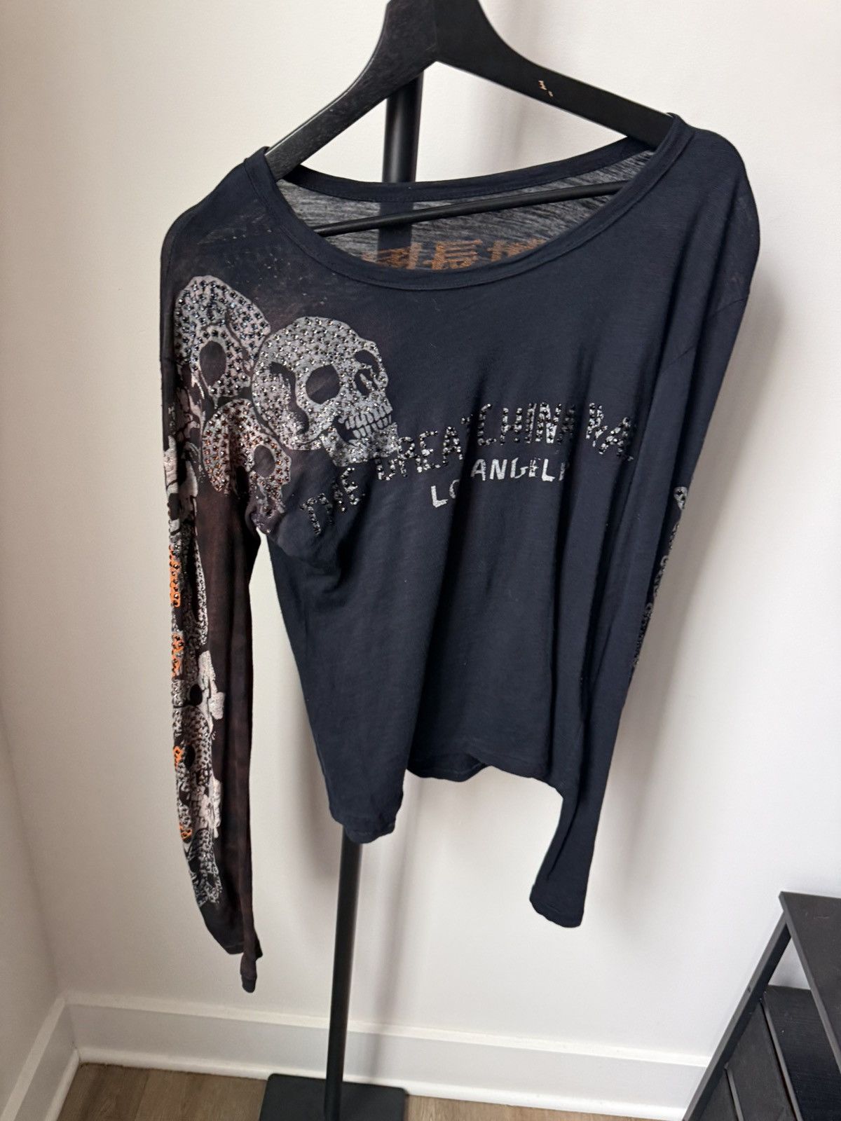 The Great China Wall Swarovski Skull Long Sleeve 2005 Size US S / EU 44-46 / 1 - 5 Thumbnail