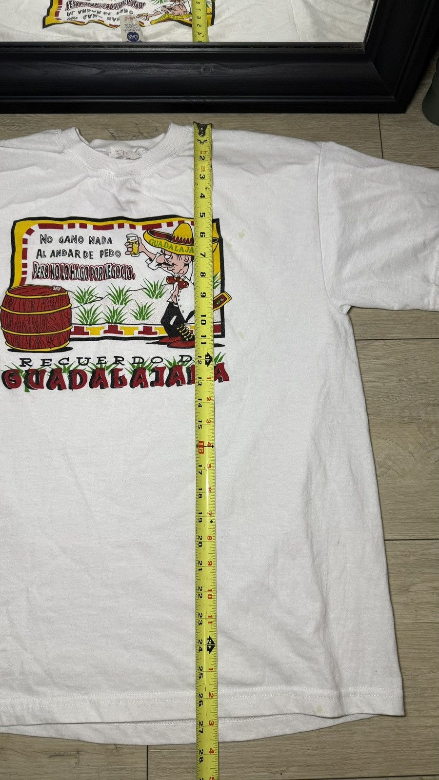 Other Vintage 2000s Humor / Funny Drinking Recuerdo De Guadalajara Size US L / EU 52-54 / 3 - 4 Thumbnail