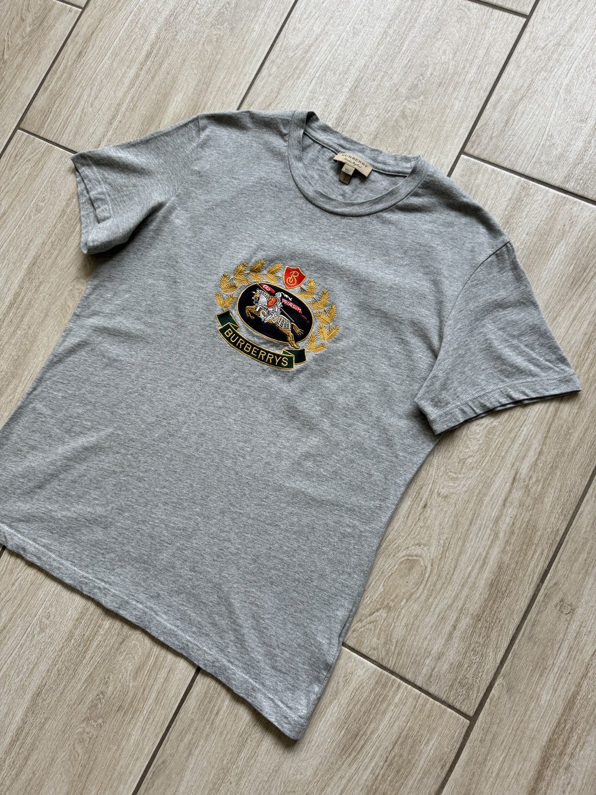 Burberry Burberry London classic big logo t-shirt (S-M) Size US S / EU 44-46 / 1 - 1 Thumbnail
