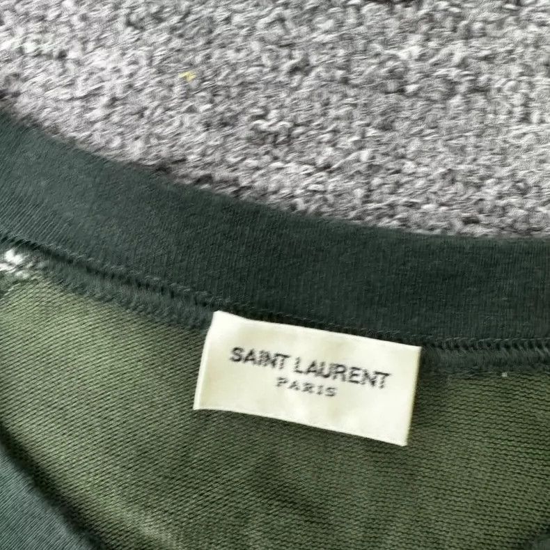 Saint Laurent Paris Vintage Saint Laurent Baseball T-Shirt-2507 Size US M / EU 48-50 / 2 - 5 Thumbnail