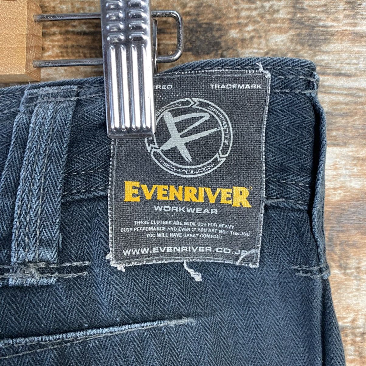 Japanese Brand DL Even River Dark Blue Cargo Multipocket Pants #C988 Size US 28 / EU 44 - 15 Thumbnail