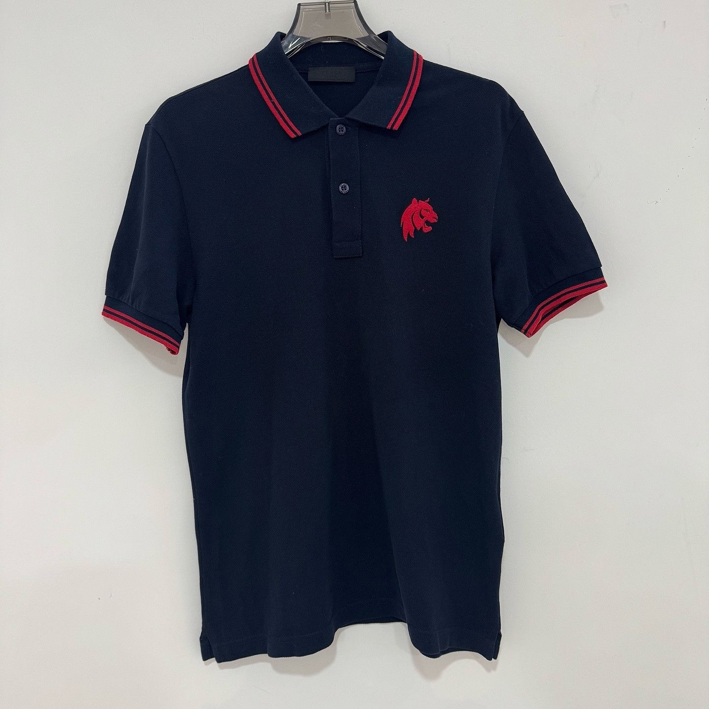 Prada Prada Lion Logo Polo Shirt Size S Size US S / EU 44-46 / 1 - 1 Thumbnail