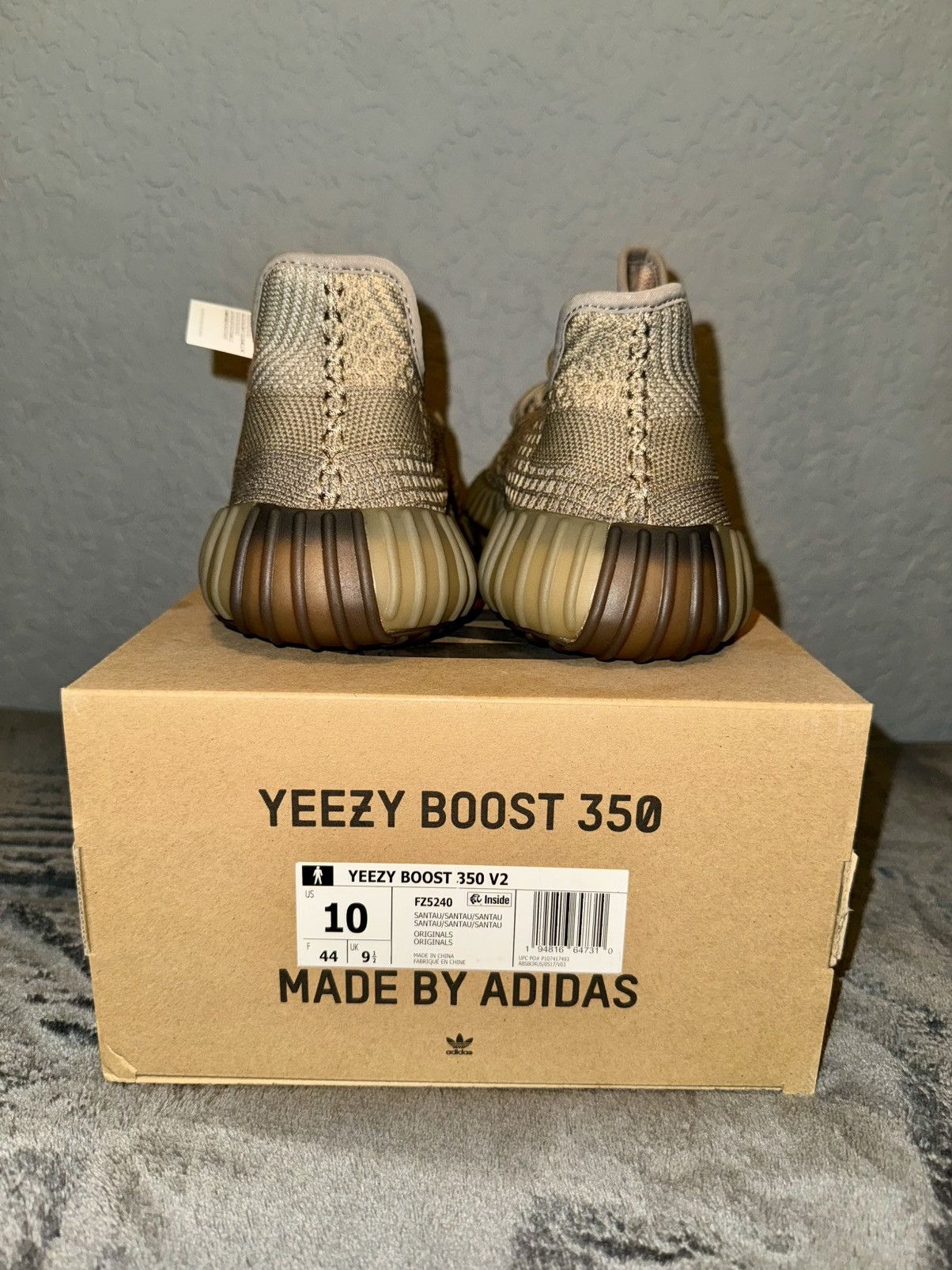 Adidas × Yeezy Yeezy 350 Sand Taupe Size US 10 / EU 43 - 5 Thumbnail