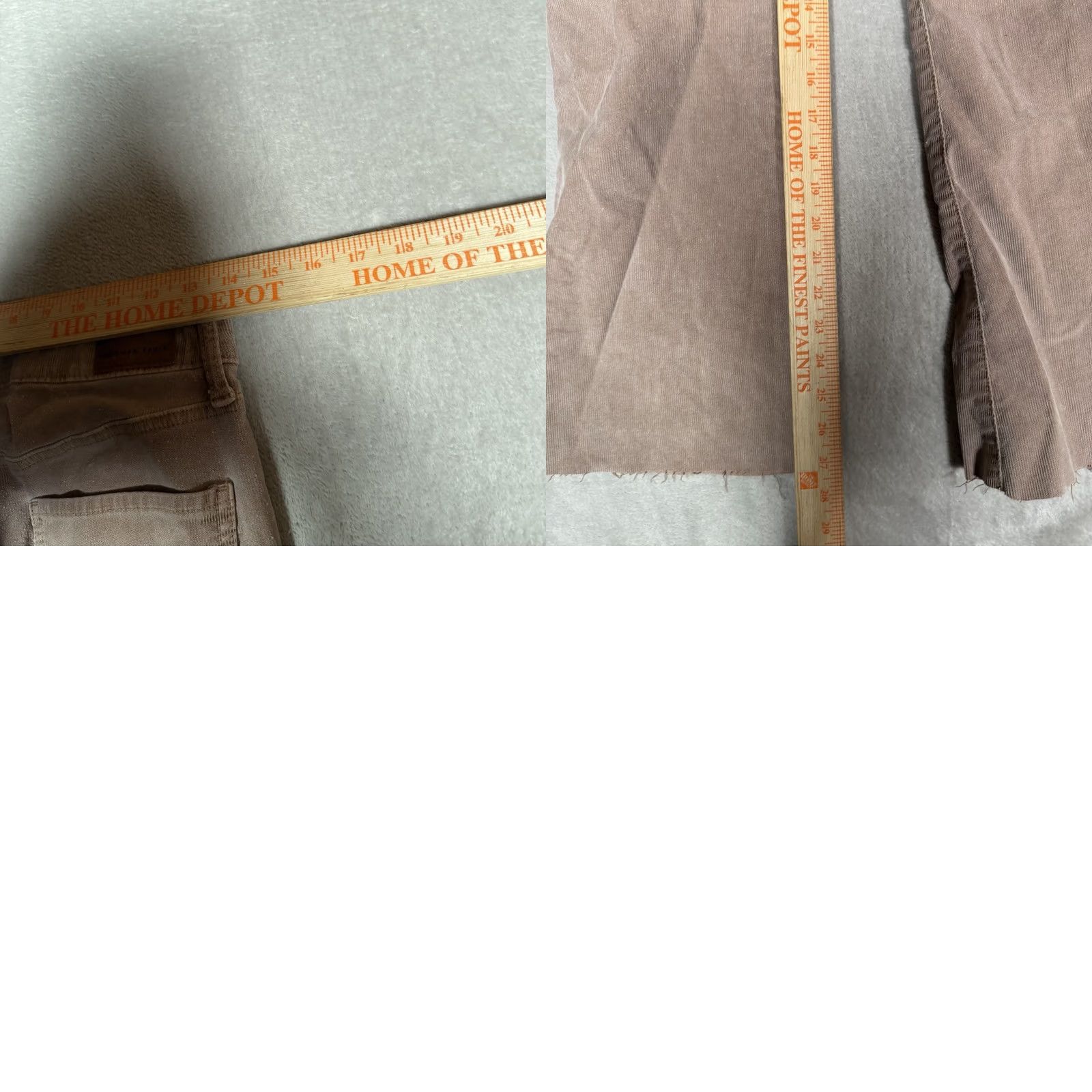 American Eagle Outfitters VINTAGE American Eagle Corduroy Pants Womens 2 Pink High Rise Flare Casual Y2K Womens Size 26" / US 2 / IT 38 - 8 Thumbnail