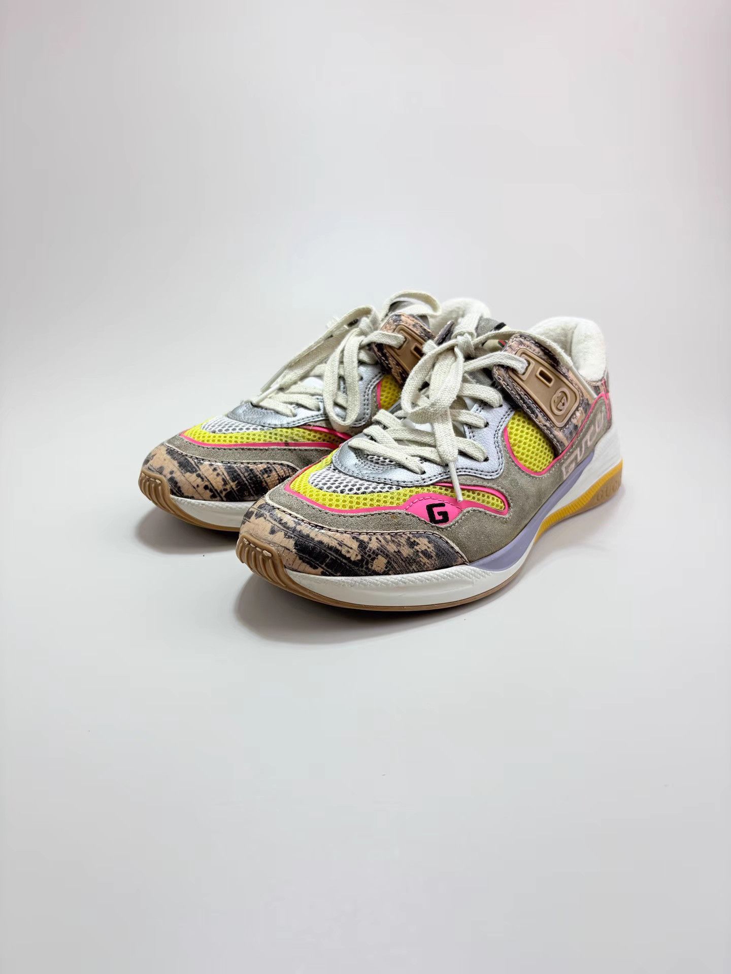 Gucci GUCCI Ultrapace Sneakers K1 Size US 8 / IT 38 - 1 Thumbnail