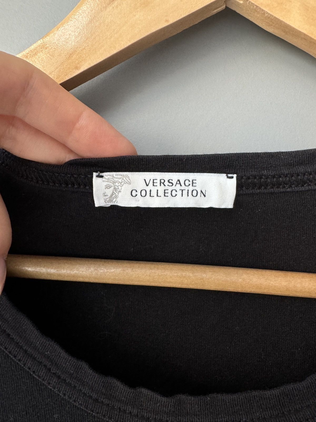 Versace × Versus Versace × Vintage Versace Classic Vintage T-shirt Tee Printed Logo Size US XXL / EU 58 / 5 - 3 Thumbnail