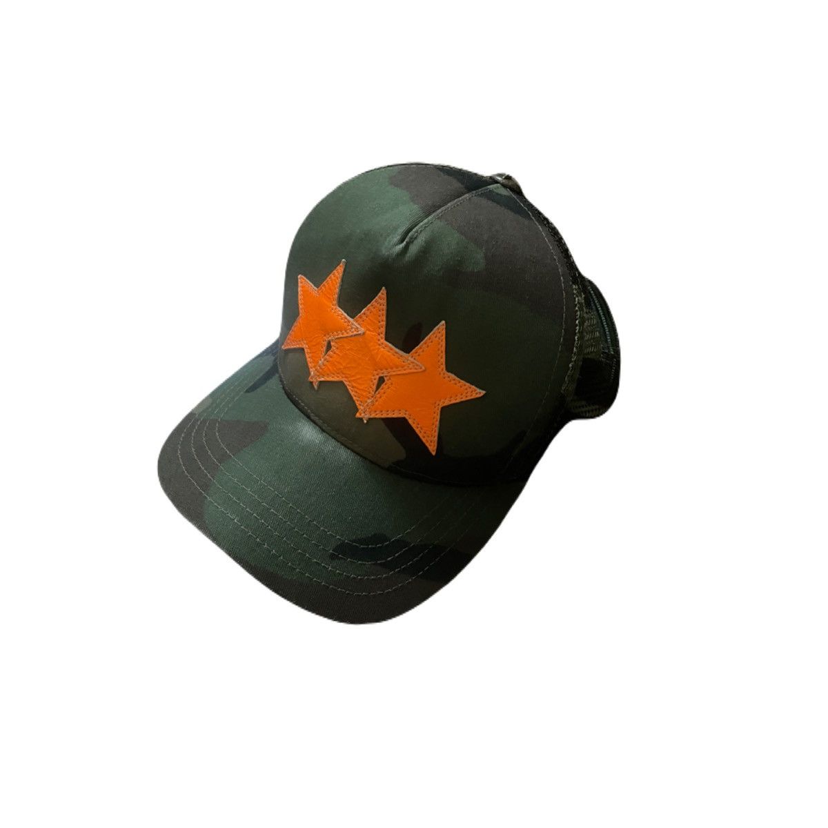 Chrome Hearts Rare Chrome hearts camo star patch hat vintage Size ONE SIZE - 2 Thumbnail