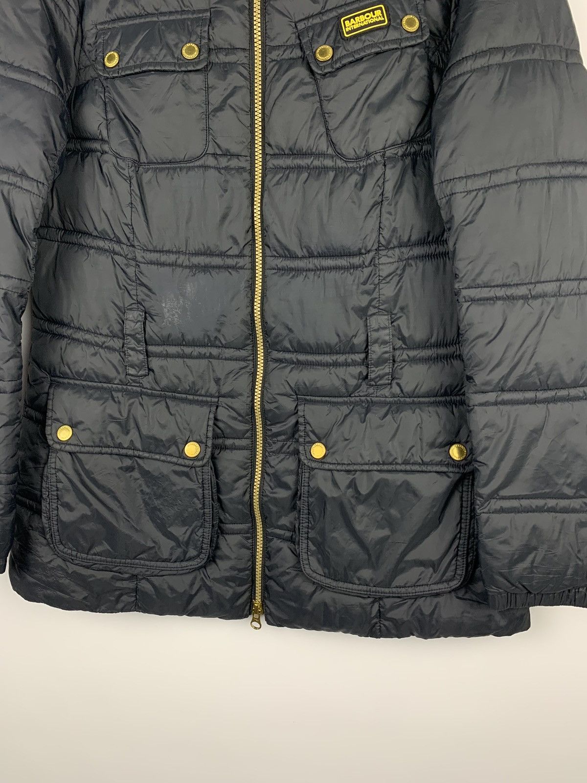 Barbour Barbour International Fibredown Puffer Jacket Women’s UK 12 Size M / US 6-8 / IT 42-44 - 3 Thumbnail