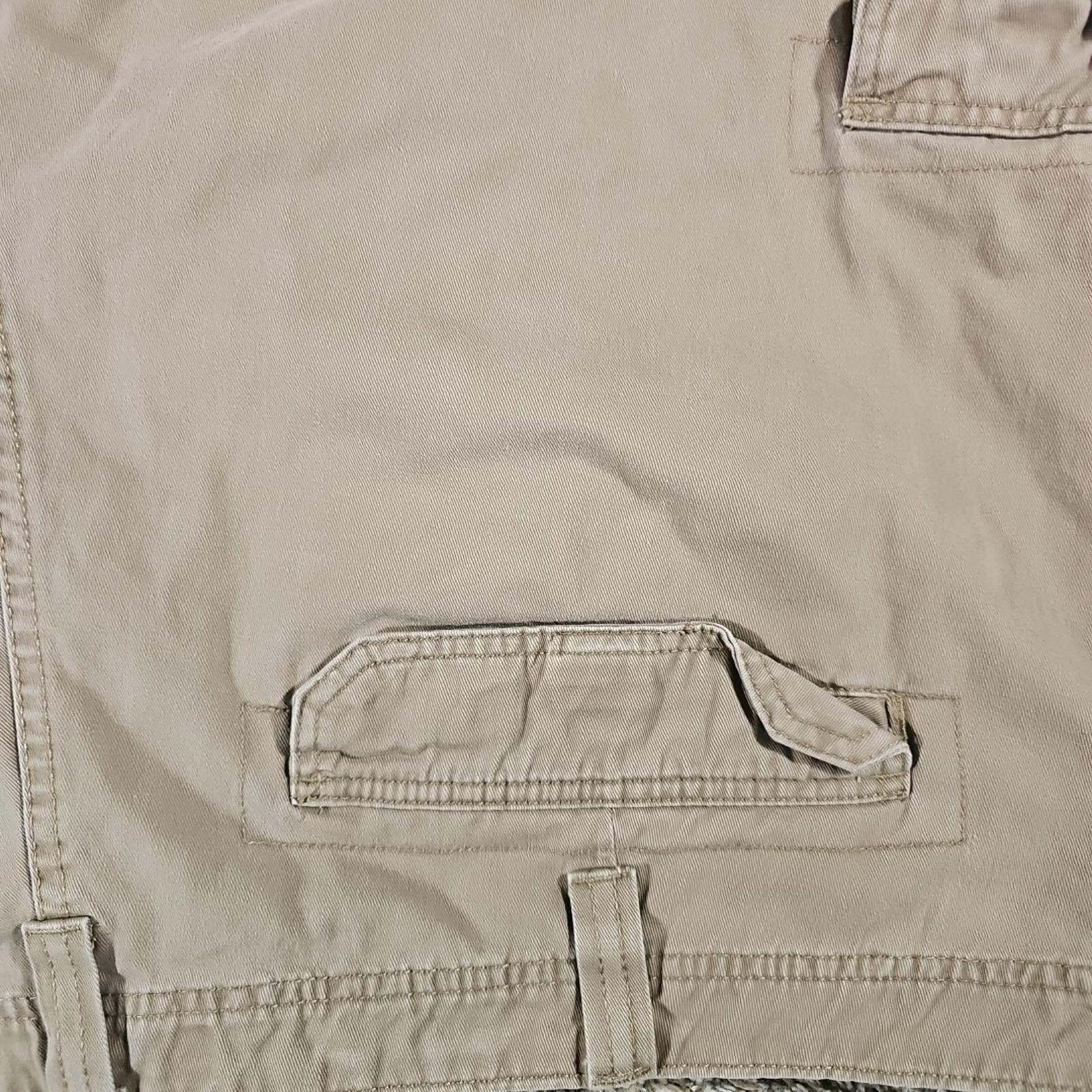 Lee Lee Dungarees Cargo Shorts Sz 48 Khaki Utility Grunge Size US 44 / EU 60 - 7 Thumbnail
