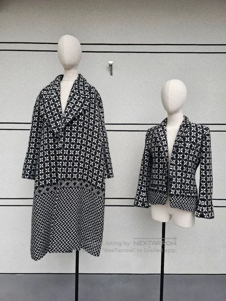 Haider Ackermann Haider Ackermann Showpiece Tweed Jacket Size XS / US 0-2 / IT 36-38 - 1 Thumbnail