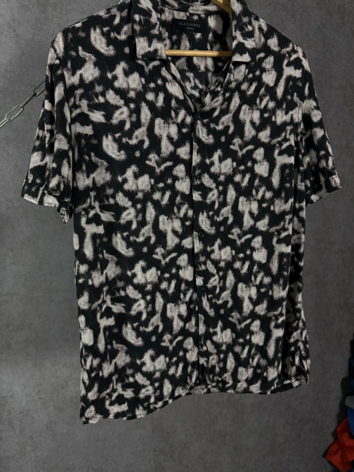 Allsaints Allsaints designer art crazy hawaiian shirt Size US M / EU 48-50 / 2 - 3 Thumbnail