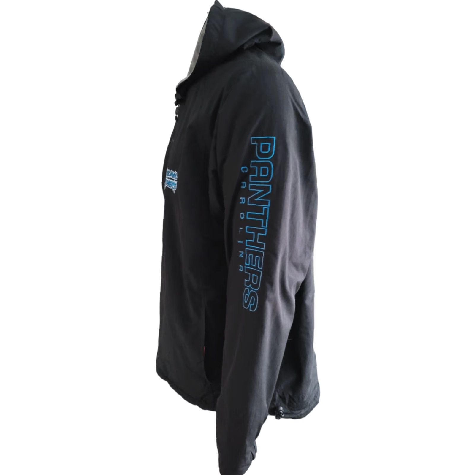 NFL NFL Jacket Reversible L Men Black Sports NFL Panthers Reversible Jacket - L Mens Size US 33 - 3 Thumbnail