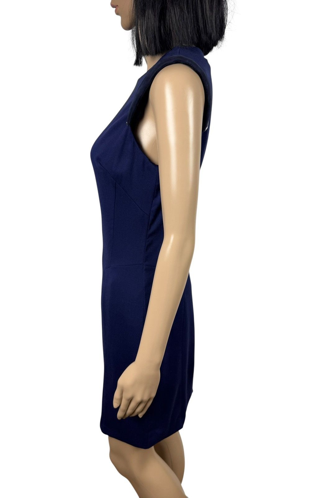 Versace Versace Wool Sheath Mini Dress Leather Decor size 44 Size M / US 6-8 / IT 42-44 - 8 Thumbnail