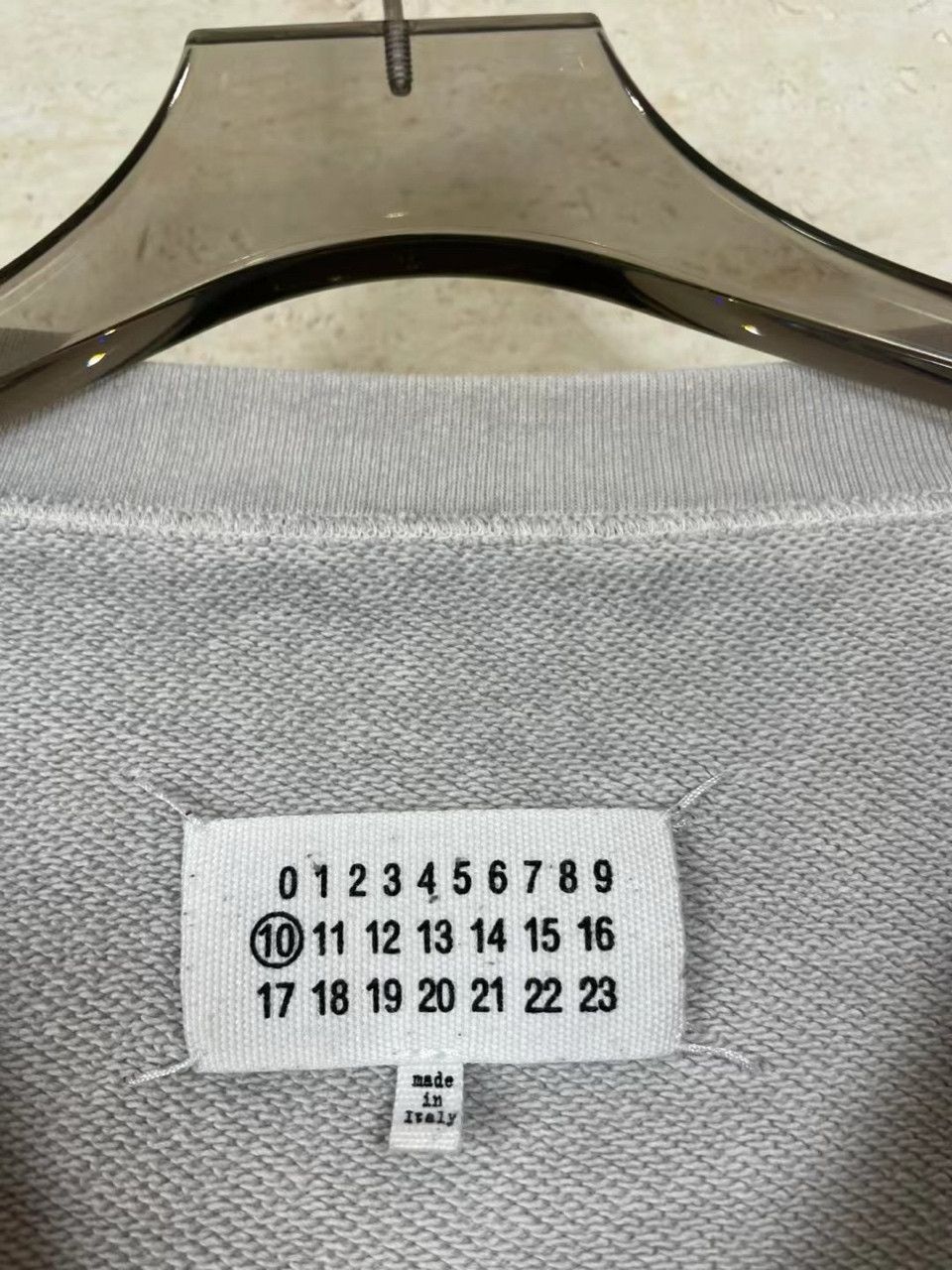 Maison Margiela Maison Margiela Washed gray old sweatshirt 2501-Nextarrow Size US L / EU 52-54 / 3 - 4 Thumbnail
