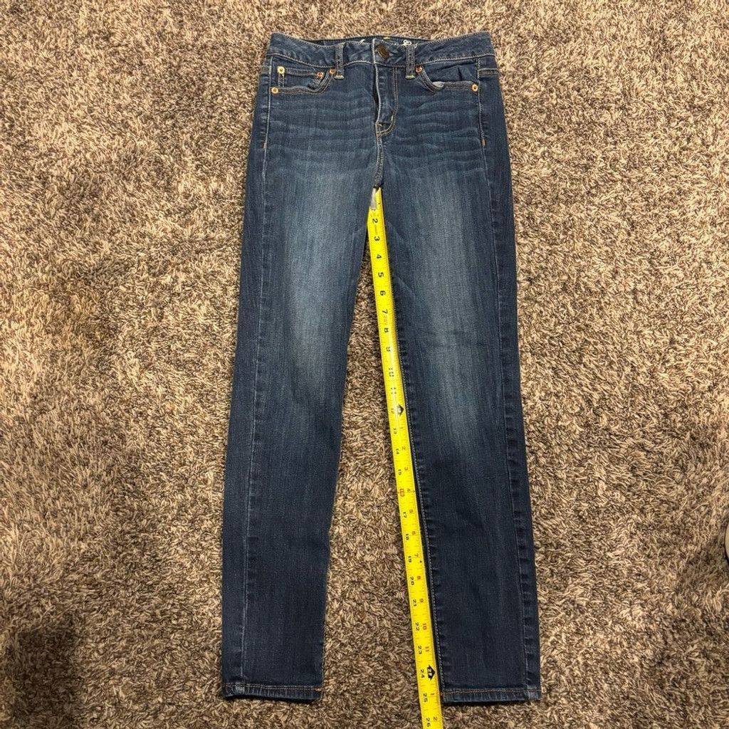 American Eagle Outfitters Women’s American Eagle Hi Rise Jeans Size 27" / US 4 / IT 40 - 3 Thumbnail