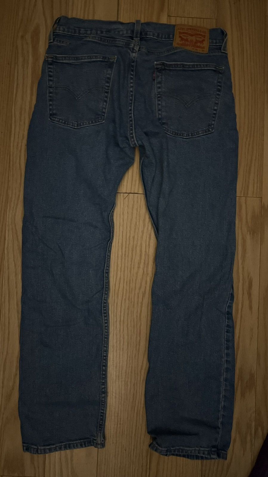 Levi's Levi’s 513 Slim Straight Jeans – Blue – 31x30 – Gently Used Size US 32 / EU 48 - 2 Thumbnail