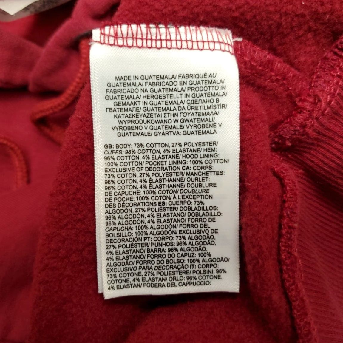 The North Face VINTAGE The North Face Hoodie Womens S Maroon Logo Front Hooded Pullover Sweatshirt Size S / US 4 / IT 40 - 6 Thumbnail