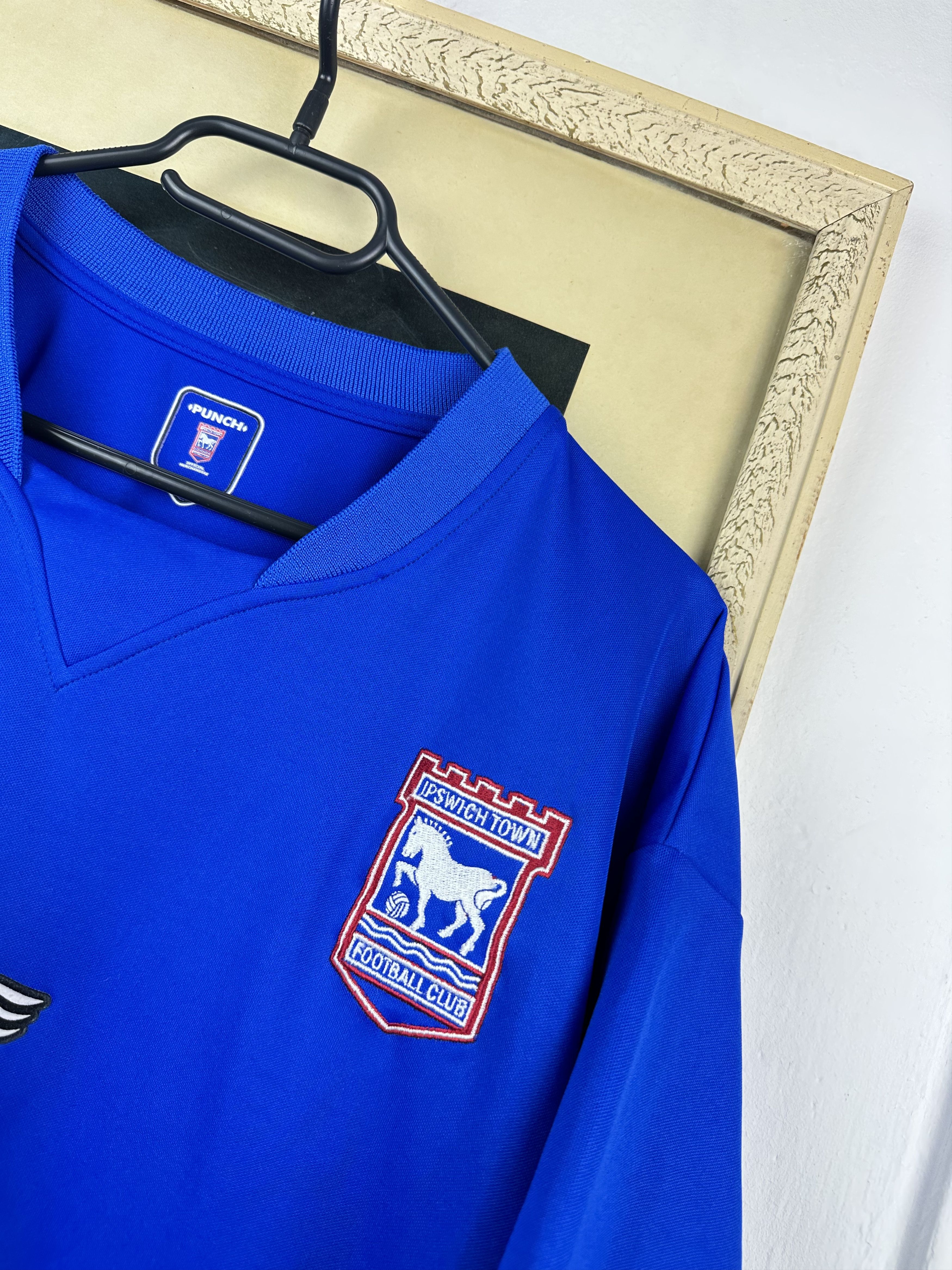 Vintage Ipswich Town Home football shirt 2003 Soccer Jersey Tee Rare Size US XL / EU 56 / 4 - 3 Thumbnail