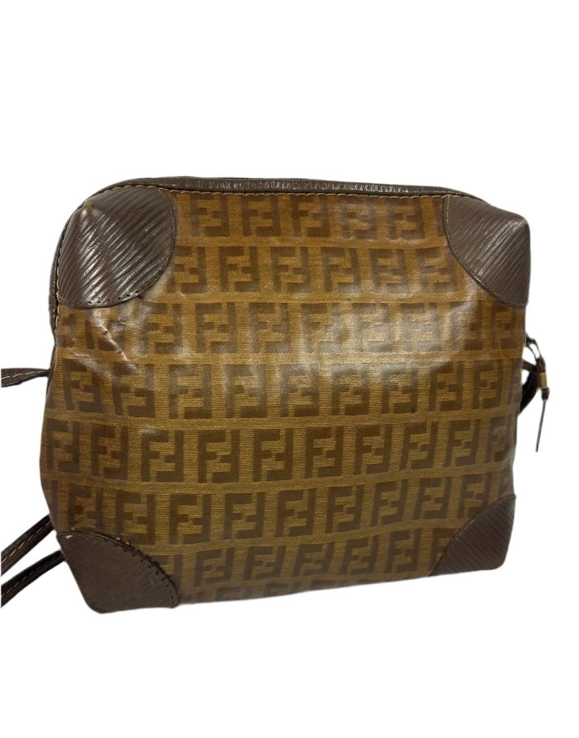 Fendi Fendi Zucca Monogram Crossbody Bag Size ONE SIZE - 3 Thumbnail