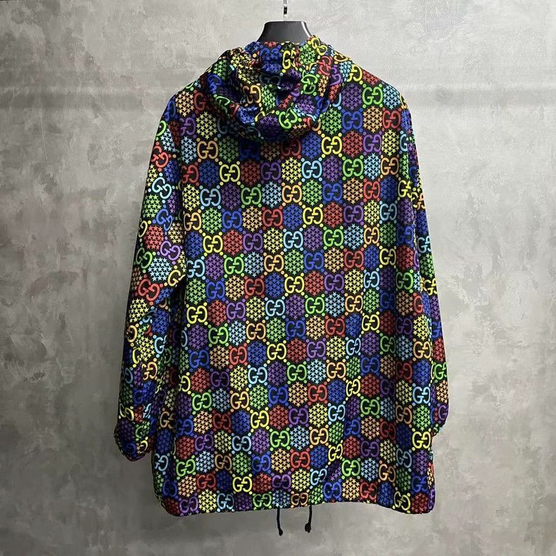 Gucci Gucci Colorful Hooded Jacket from Latest Collection-2505 Size US L / EU 52-54 / 3 - 4 Thumbnail