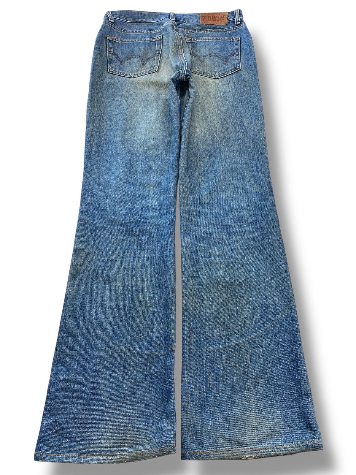 Edwin Edwin 503 Mud Wash Whiskered Style Boot Cut Jeans Size US 30 / EU 46 - 3 Thumbnail