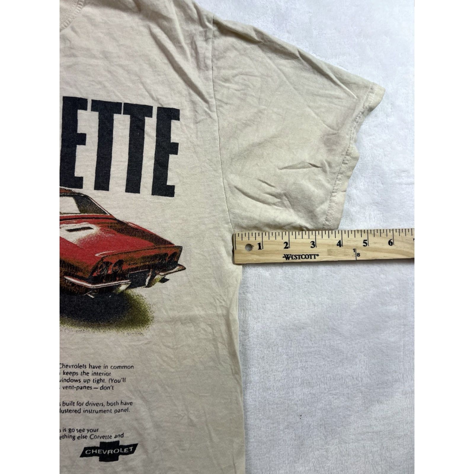 Alchemist Real Chemistry Camaro/Corvette T-Shirt Short Sleeve Crew Neck Small Mens Multicolor Cars Classic 90s Era No Size US S / EU 44-46 / 1 - 4 Thumbnail