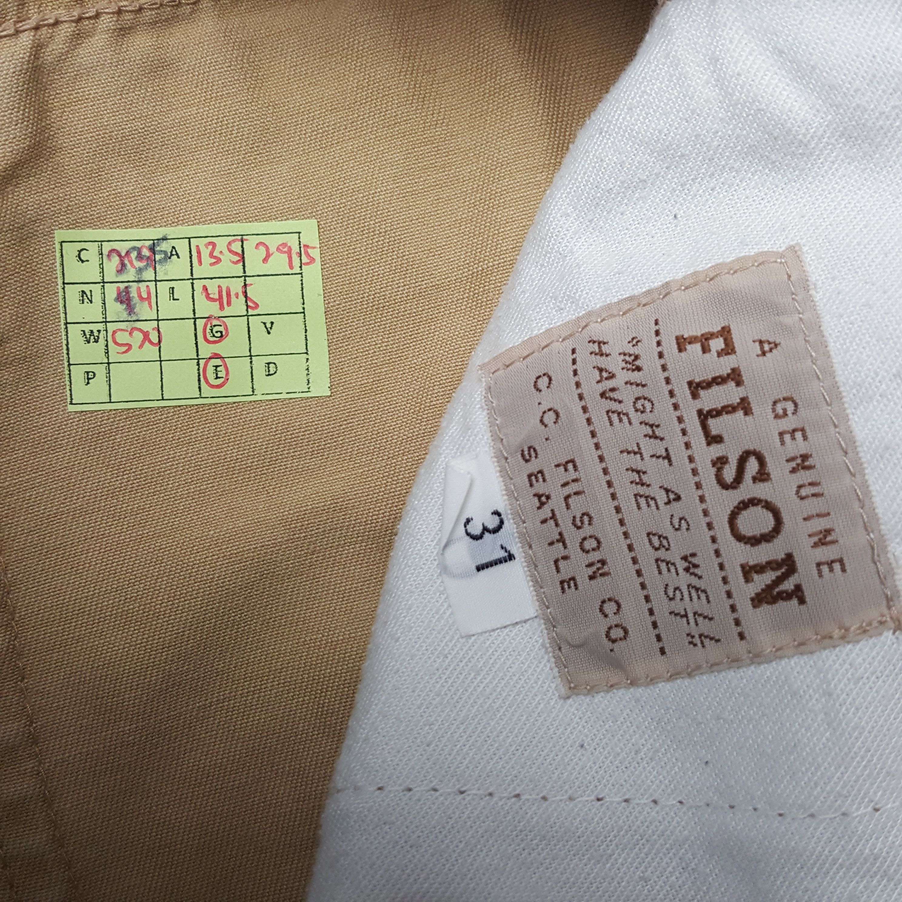 Vintage Filson American Style Work Pants