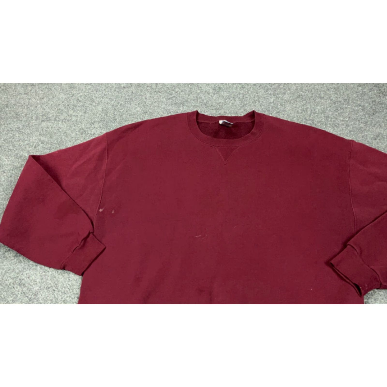 Russell Athletic Russell Athletic Dark Red Dri Power Blank Sweatshirt Adult 2XL Pullover Skater Size US XXL / EU 58 / 5 - 6 Thumbnail