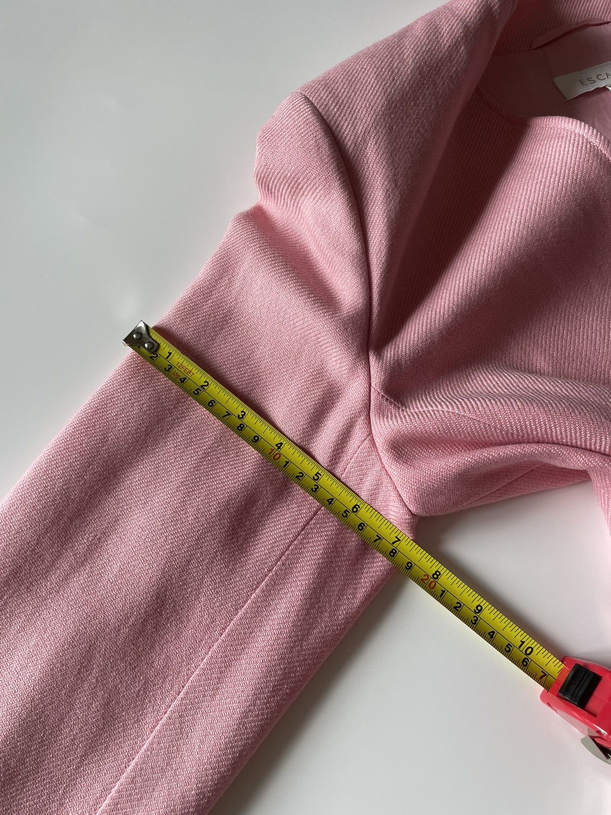 Escada Vintage Escada Piacenza Cashmere Silk Jacket Pink Size S / US 4 / IT 40 - 19 Thumbnail