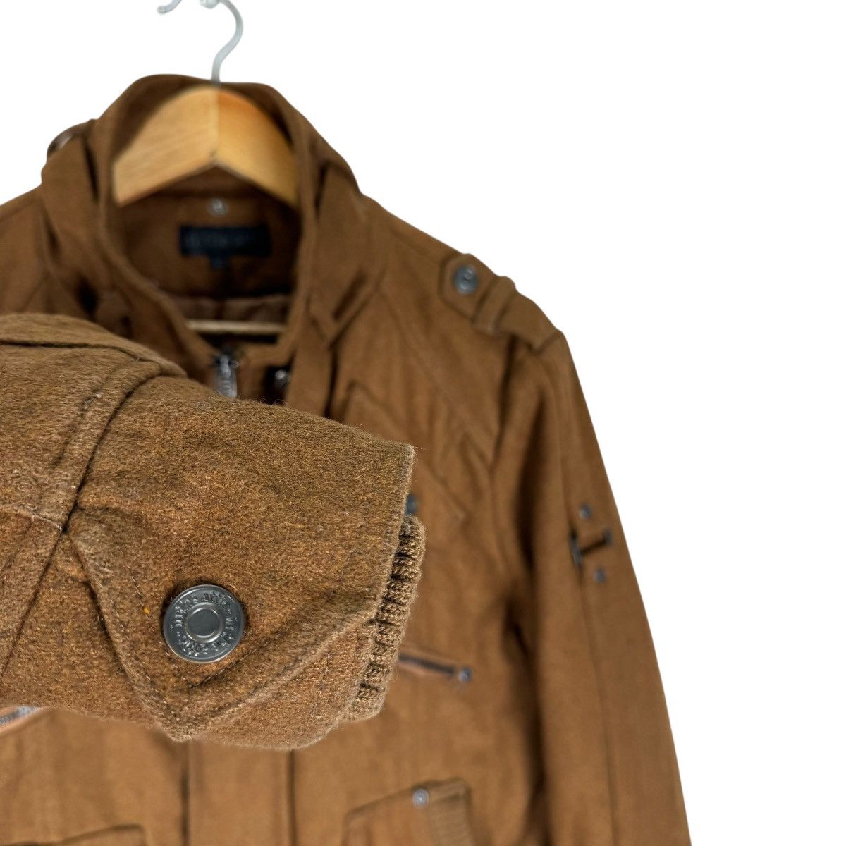 In The Attic ☀️IN THE ATTIC BONDAGE WOOL ZIPPER JACKET Size US L / EU 52-54 / 3 - 8 Thumbnail