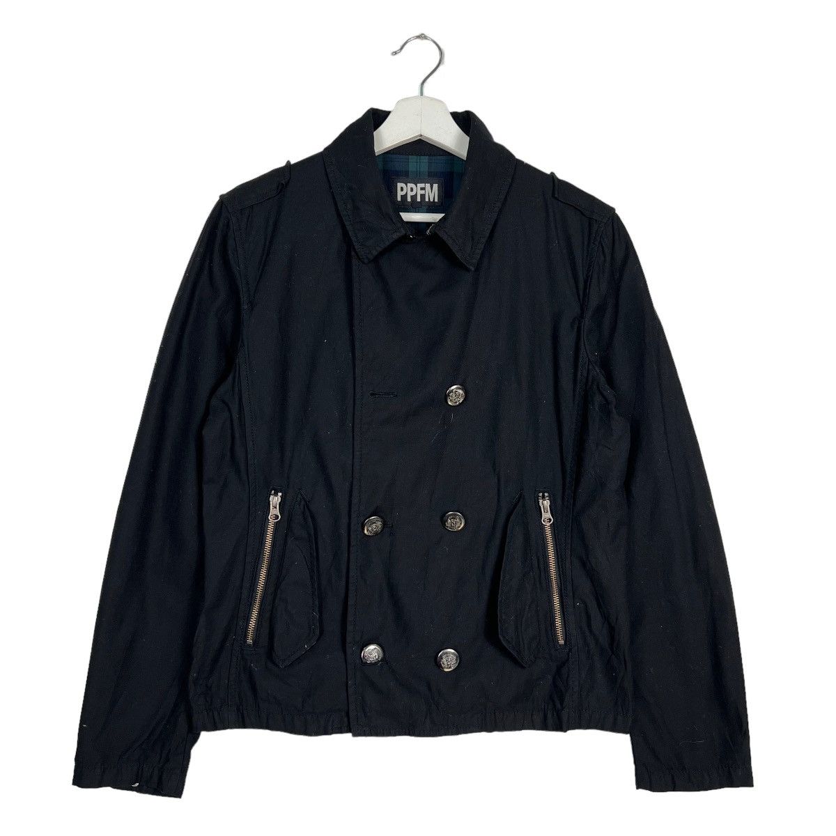 PPFM 🔥 PPFM DOUBLE BREASTED MOTO JACKET Size US M / EU 48-50 / 2 - 2 Thumbnail