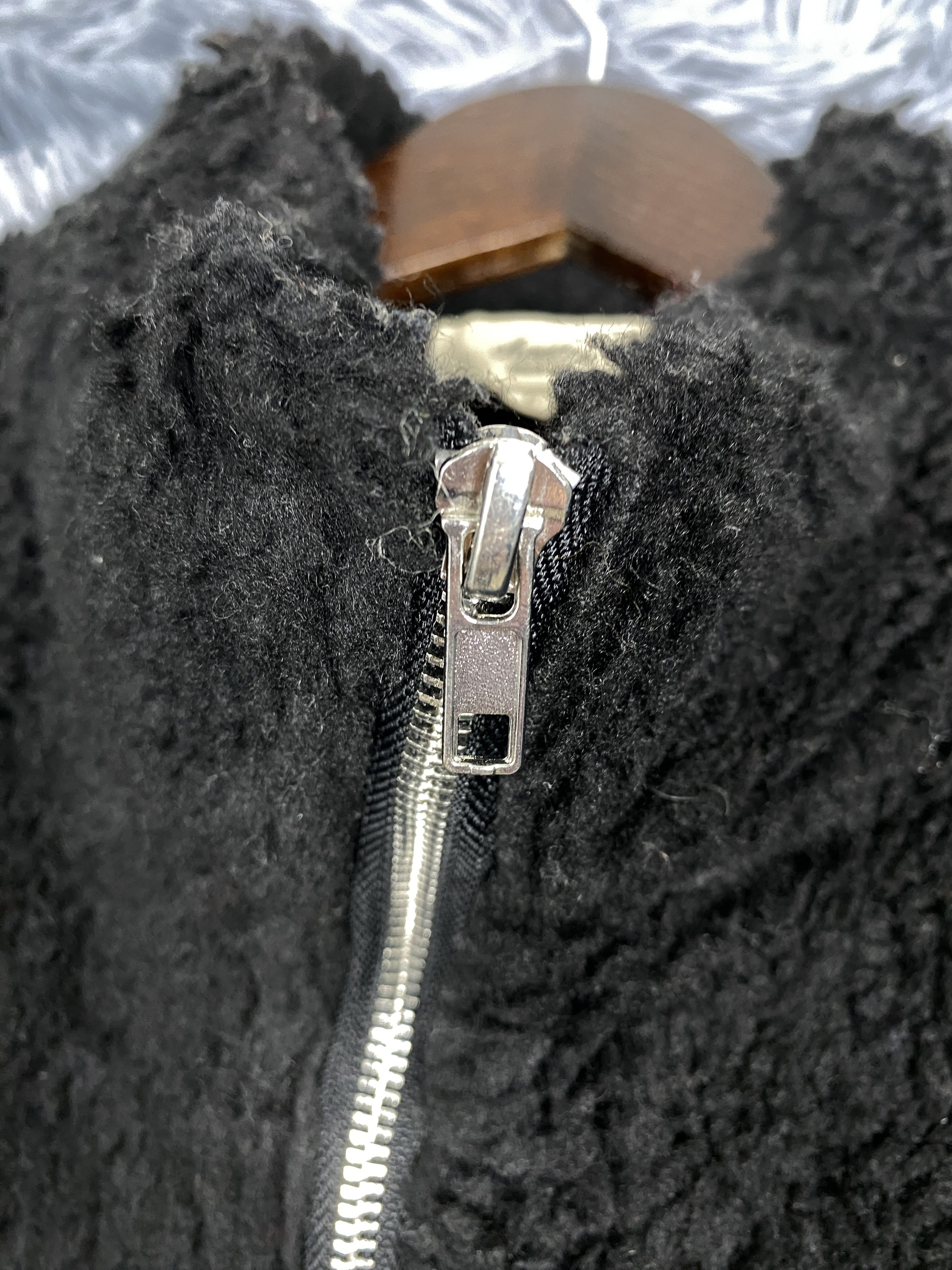 Japanese Brand Vintage Choette Bricolage Zip Up Sherpa Jacket Size US L / EU 52-54 / 3 - 3 Thumbnail