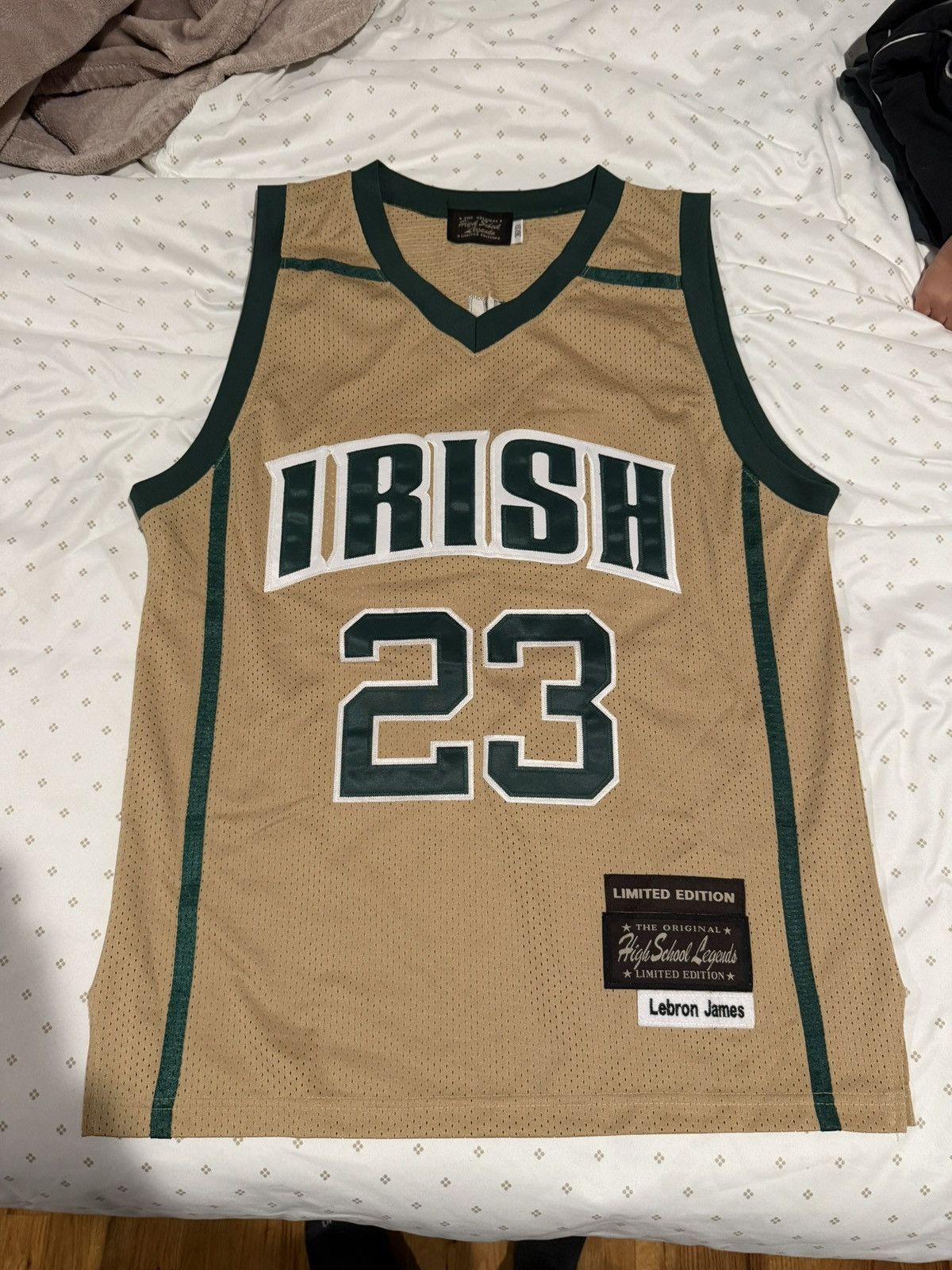 Vintage LeBron James “IRISH” Jersey Size US M / EU 48-50 / 2 - 1 Thumbnail