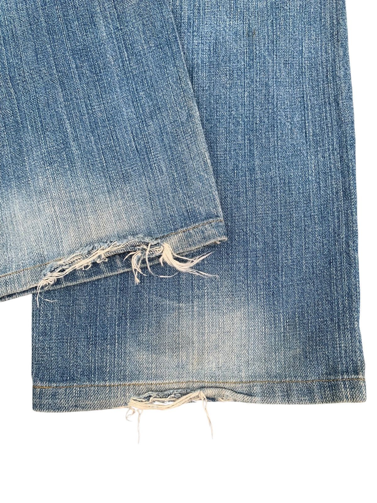Kapital KARAKURI TAMASHI FISH KOI SAKURA EMBROIDERY DISTRESSED DENIM Size US 32 / EU 48 - 24 Thumbnail