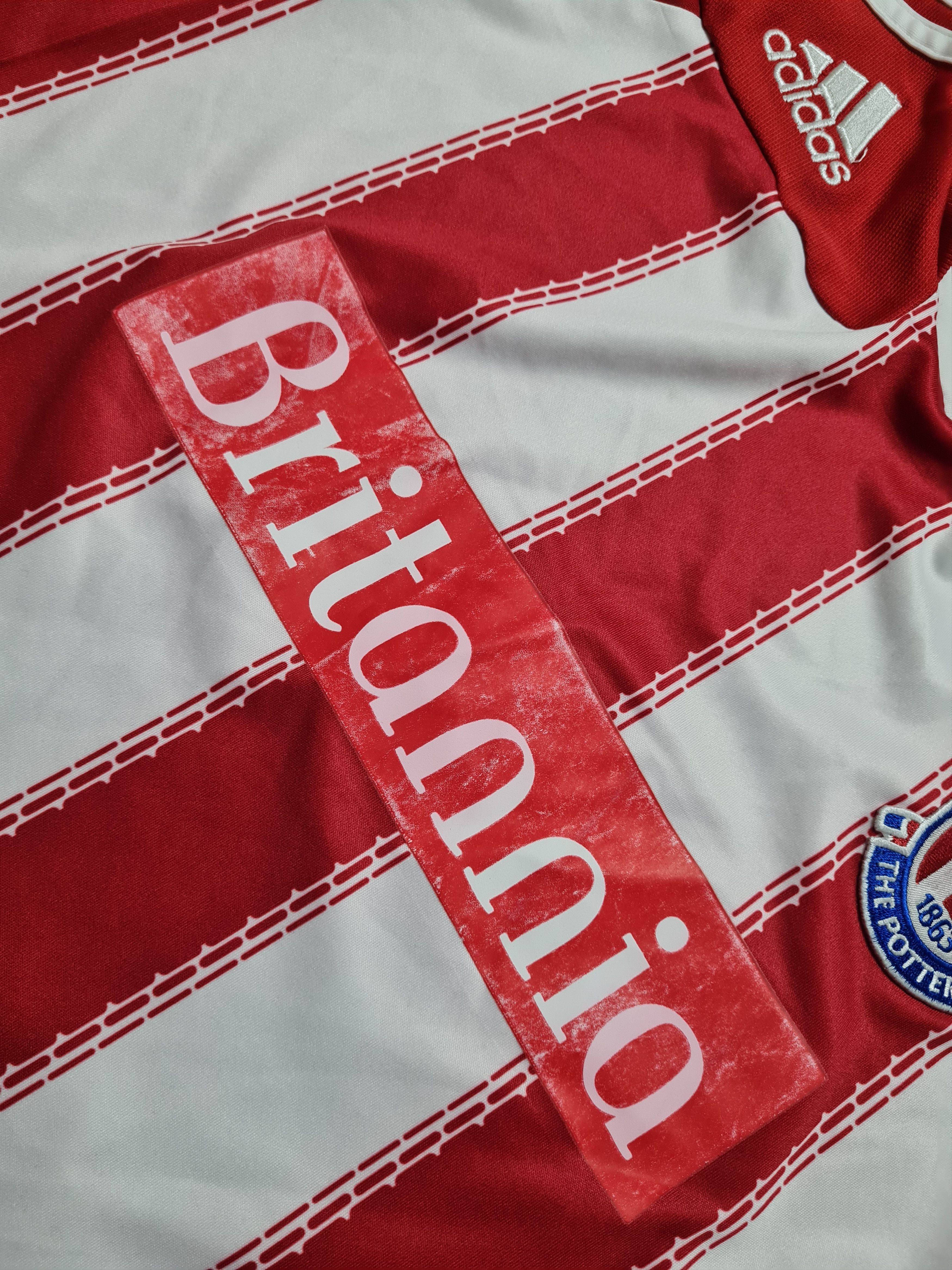 Adidas Jersey Adidas #9 Jones Stoke City 2010/11 Soccer Shirt Size US XS / EU 42 / 0 - 15 Thumbnail