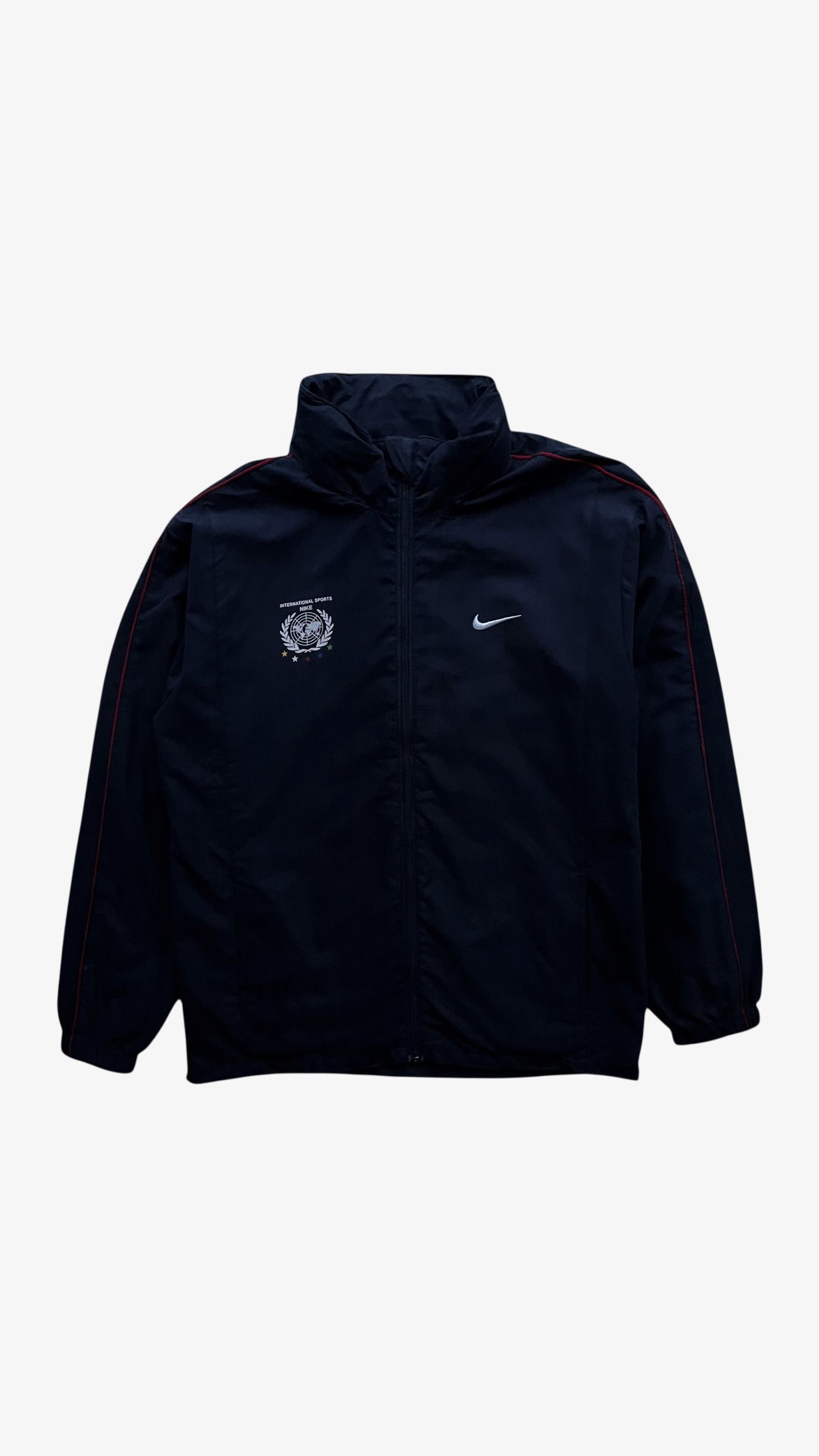 Nike Vintage Y2K Nike USA Team Navy Track Jacket Size US L / EU 52-54 / 3 - 2 Thumbnail