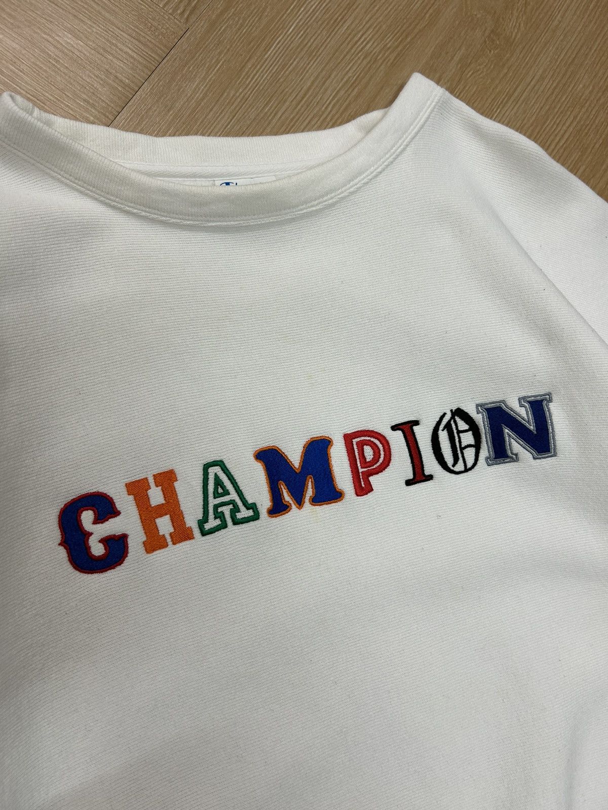 Champion × Vintage Rare Champion Reverse Waive Spellout Size US M / EU 48-50 / 2 - 5 Thumbnail