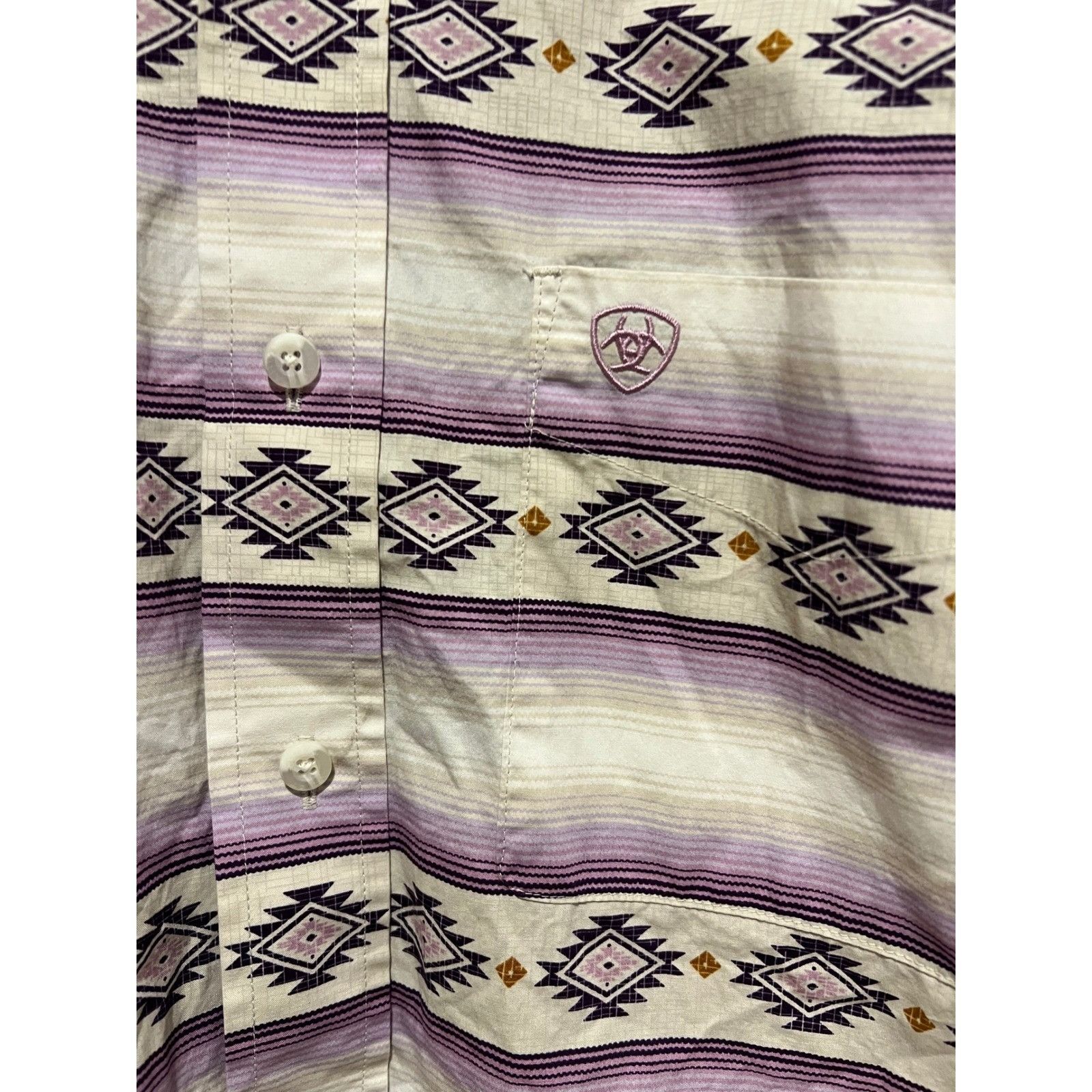 Ariat Ariat Aztec Pattern Button Up Shirt Mens Size S Southwest We Size US S / EU 44-46 / 1 - 2 Thumbnail