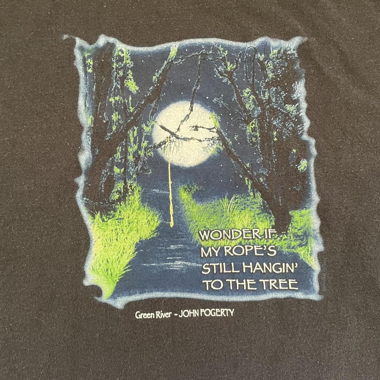 Band Tees × Vintage Vintage Kohn Fogerty Green River Creedence Clearwater Tee Size US L / EU 52-54 / 3 - 2 Thumbnail