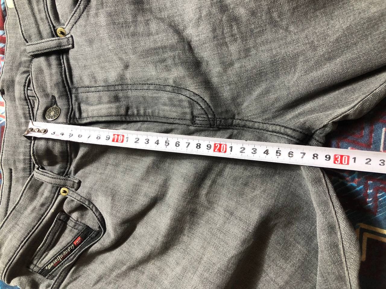 Diesel × Vintage Vintage Diesel Jeans Distressed Faded Wide Y2K Size US 33 - 10 Thumbnail