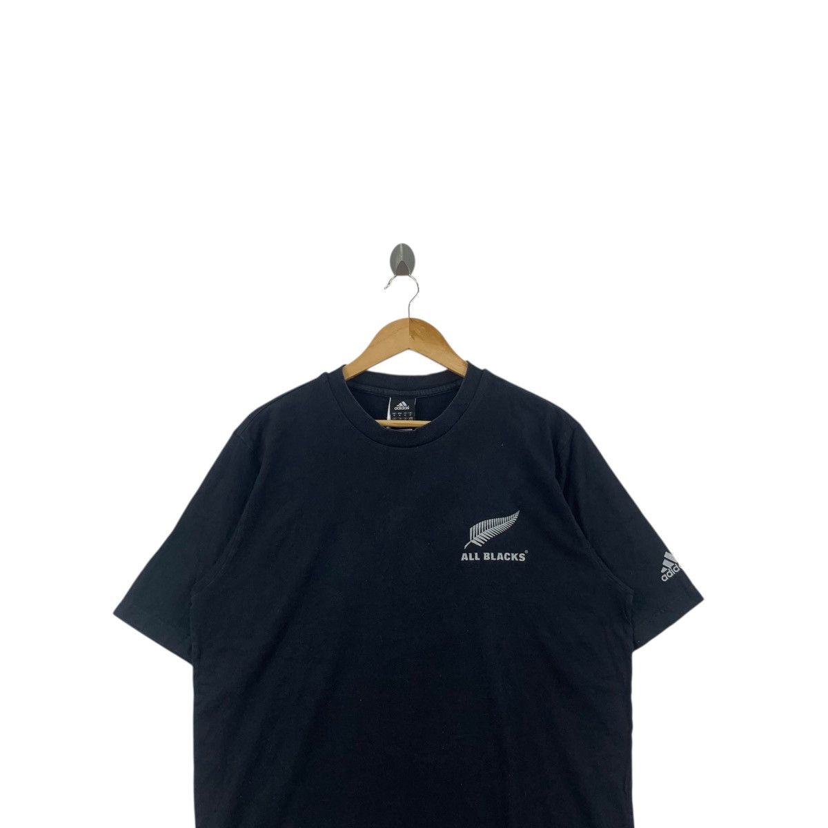 Adidas ADIDAS x ALL BLACKS New Zealand Rugby Team Tee Shirt Top Size US M / EU 48-50 / 2 - 4 Thumbnail